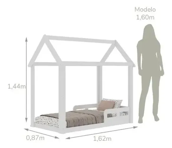 Cama infantil unissex
