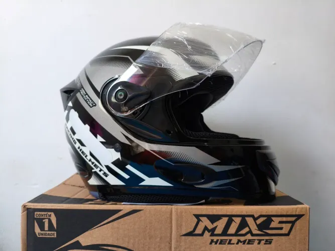 Promoção Capacete Mixs Novo, Tamanho 58