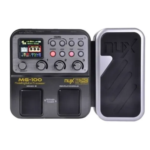 Pedaleira NUX para Guitarra MG100