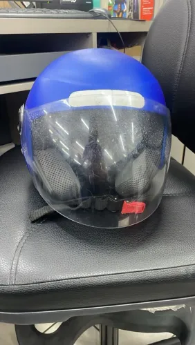 Capacete azul
