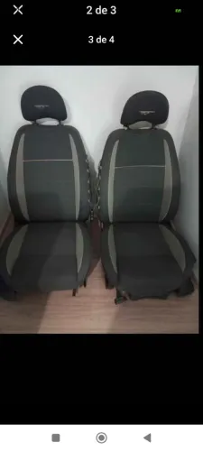 Bancos de Cross fox VW (Cabe em Gol, pois já vem com trilho) NÃO TENHO OS TRASEIROS