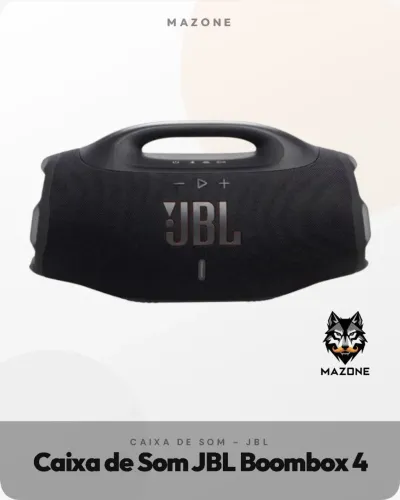 Caixa de som JBL Boombox 4 Novo Lacrado