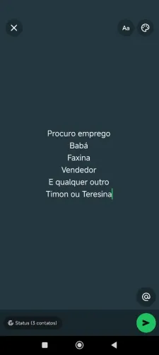 Vaga de emprego