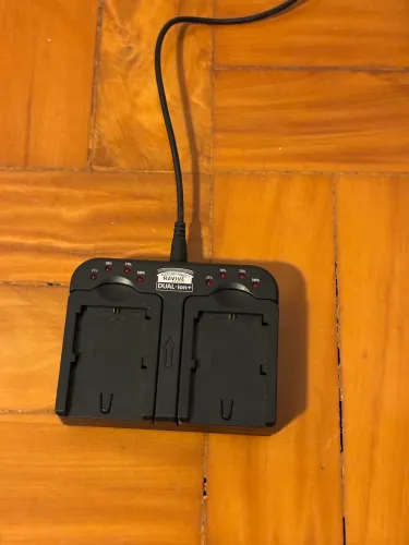 Carregador de baterias duplo Canon LP E6