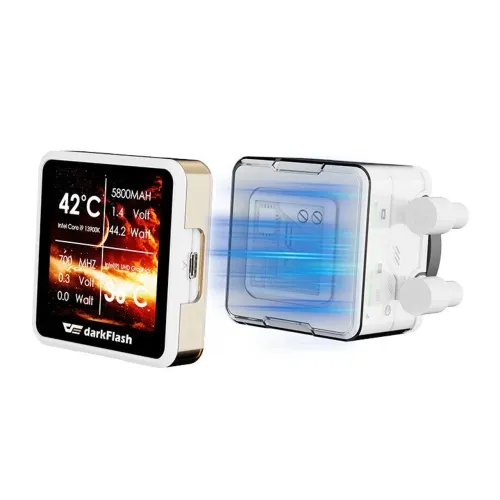 Water Cooler Darkflash Explore DE360 ARGB Display IPS 2.88 - Branco