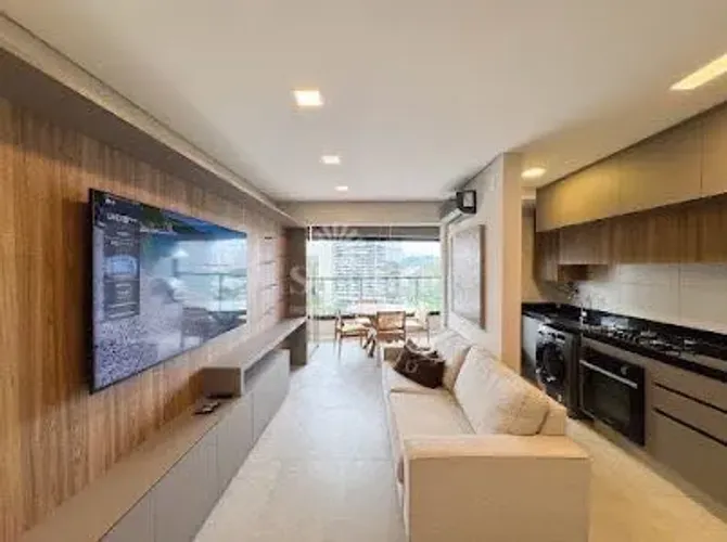 Oka Mamoré - Apartamento mobiliado para alugar em Alphaville com 2 quartos e 1 vaga 75 m²
