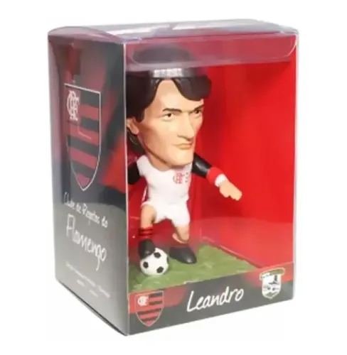 Boneco miniatura Leandro, do Flamengo