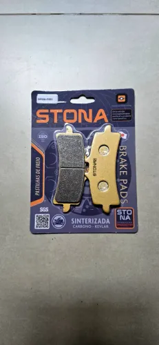 pastilha freio dianteiro Stona sinterizada gsx s1000 2016