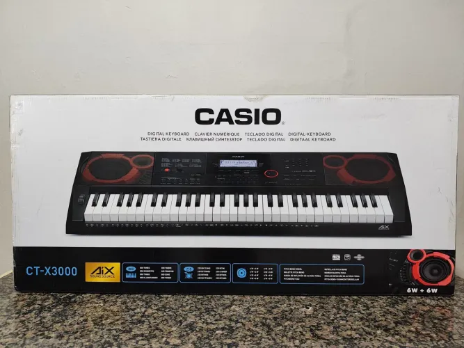VENDO Um Teclado Casio CT-X3000 ? Perfeito para Ministério de Louvor!