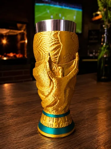? Copo Taça da Copa do Mundo 3D | Presente para Torcedor