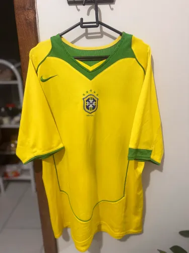 Camisa Seleção Brasileira 2004 - Total 90 Original