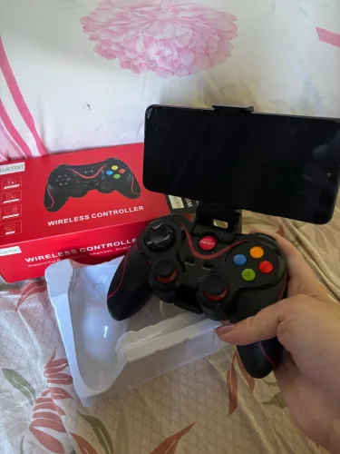 ? Controle Bluetooth Lukton Sem Fio para Celular, PC e VR