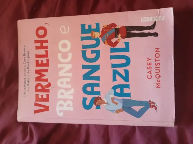 Livro VERMELHO BRANCO E SANGUE AZUL