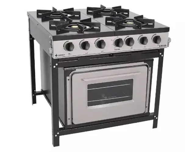 Fogão Bravo 4 Queimadores com Forno NOVO