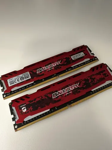 Memória RAM 16gb 2x8