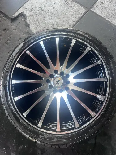 Rodas 18 pneus 235/40 meia vida 5 furos ideal pro corola 