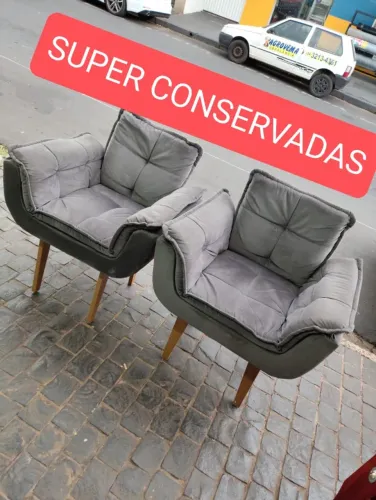POLTRONAS SEMI-NOVAS. VALOR UNITÁRIO