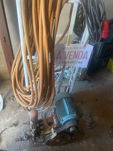 Lavadoura alta pressão e alta vazão