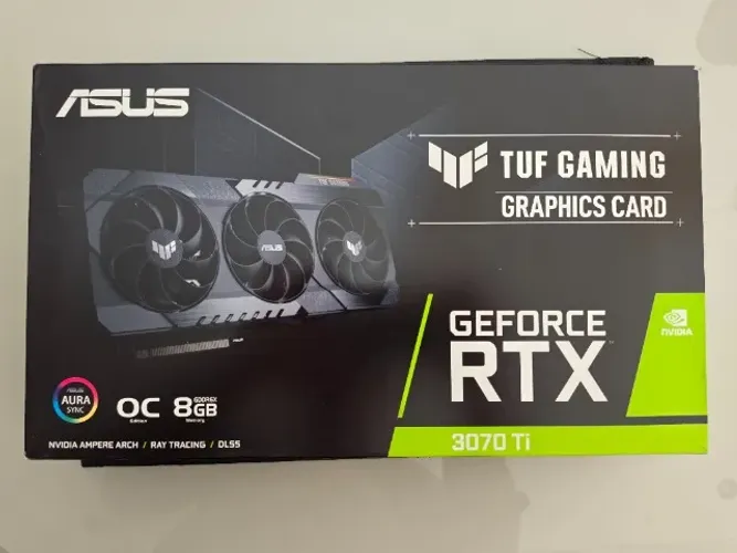 Placa de Video Asus GeForce RTX 3070 Ti TUF Gaming V2 OC 8GB GDDR6X 256-bit