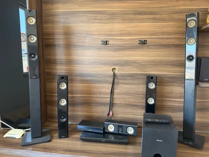 ? HOME THEATER PHILIPS 5.1 - COMPLETO
