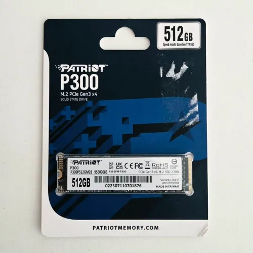 SSD Nvme 512GB Patriot [Lacrado]