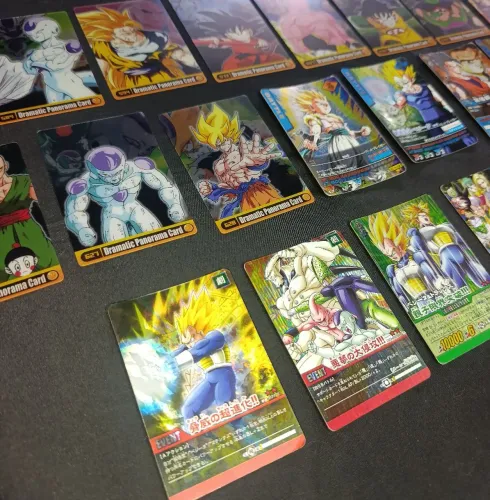LOTE CARTAS DRAGON BALL MORINAGA CARDDASS OCG JAPONÊS