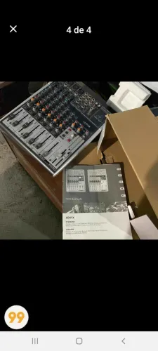 Mesa de som Mixer xenix 1204