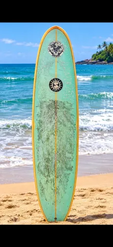 Prancha surf NATIVA tattoo Brasil 7.8"x 20 1/2 '' x2 3/4