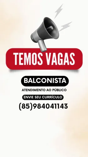 Vaga para Balconista
