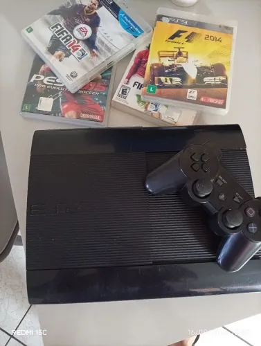 Playstation 3 + jogos originais