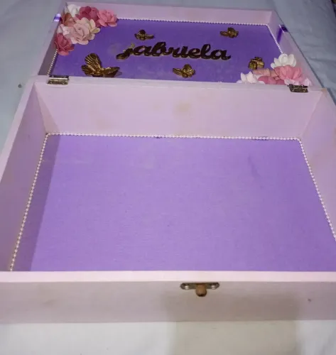 Caixa decorada