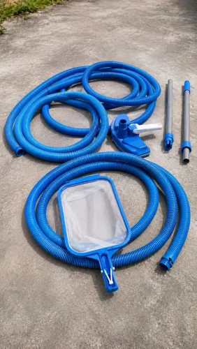 Kit acessórios para limpeza piscina inflável