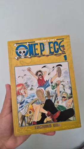 Mangá de One piece edição 3 em 1