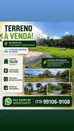 Vendo terreno na rodovia ilheus-itacare km 17