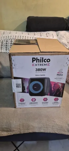 Caixa de som philco