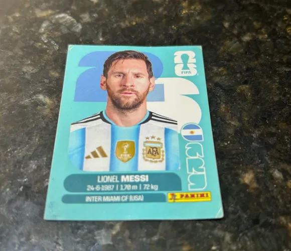 Figurinha Lionel messi 2026