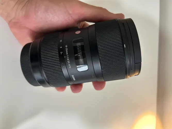Sigma 18-35mm f/1.8 Art para Canon.
