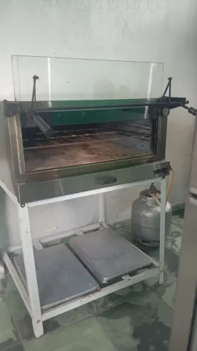 Forno 50cm para pizzaria a gás