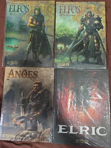 HQs mythos Gold Editions - Elric, Elfos e Anões.