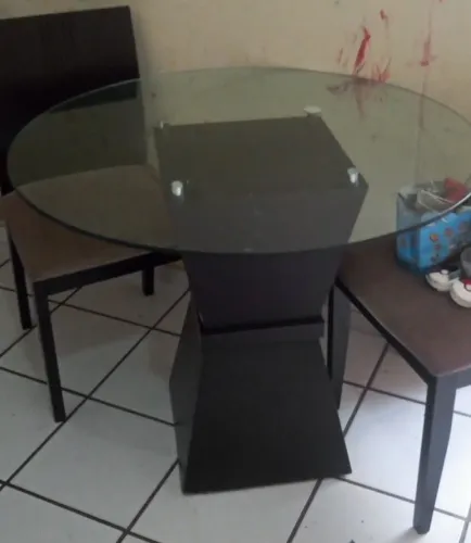 Mesa de vidro