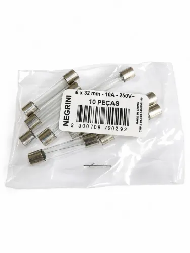 Fusível 6x32mm 10A 250V