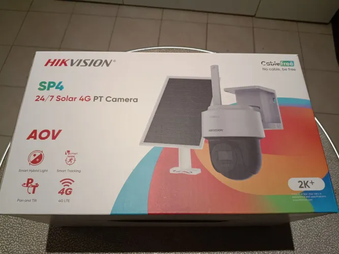 PT Câmera Solar Chip 4G Hikivision 
