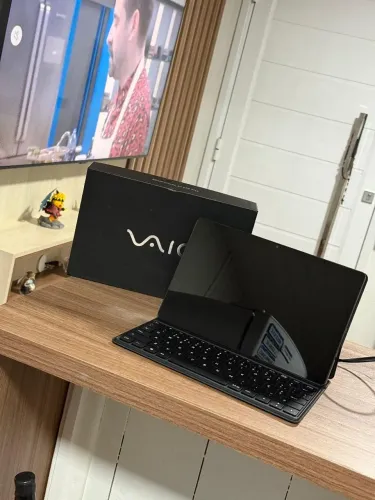 Tablet Vaio TI10 8gb 128gb Com Teclado De Conexão Inteligente Preto