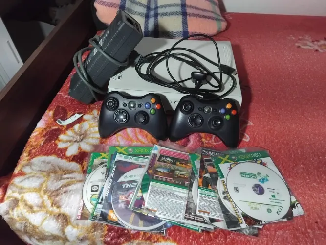 Xbox 360 completo usado com leitor não funcionando