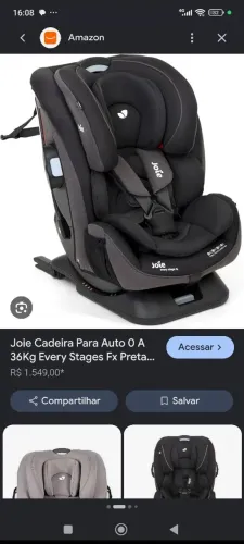 Cadeirinha Joie Every Stage