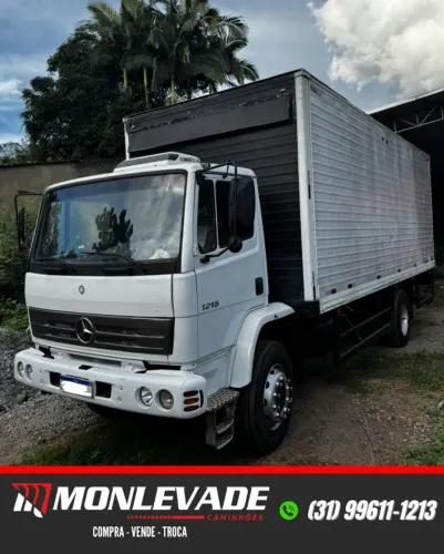 Caminhao MB 1215c - Ano 2004 - C/ Bau 7mts