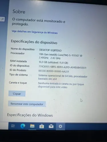 Notebook Core i5 - Lenovo
