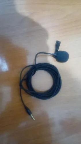 Microfone de lapela - NOVO