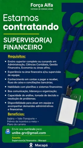 SUPERVISOR FINANCEIRO