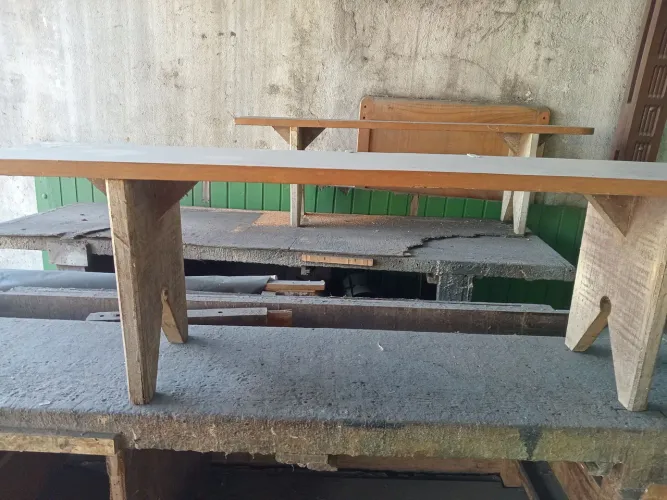 Bancadas de marceneiro   maciça com morsa 